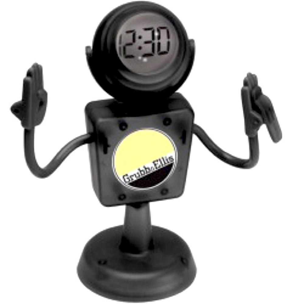 Memoman Memo Holder Clock